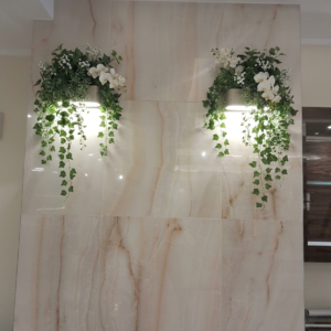 Aplica LED de perete cu plante decorative pentru iluminat biofilic
