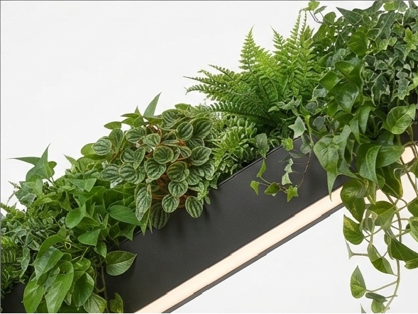 corp de iluminat liniar cu plante decorativa-5